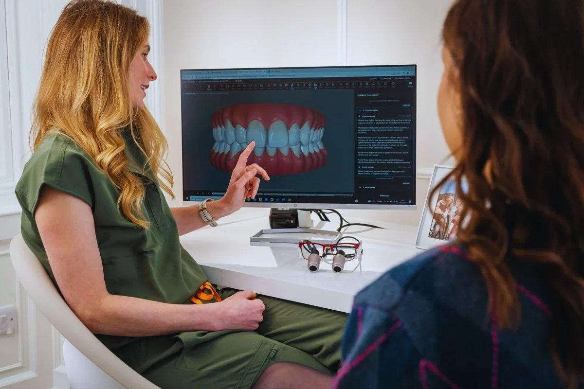 Comparison of All-on-4 dental implants versus dentures showing the difference between fixed and removable tooth replacement options