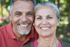 Patient consultation for All-on-4 dental implants at Dean Dental Solutions
